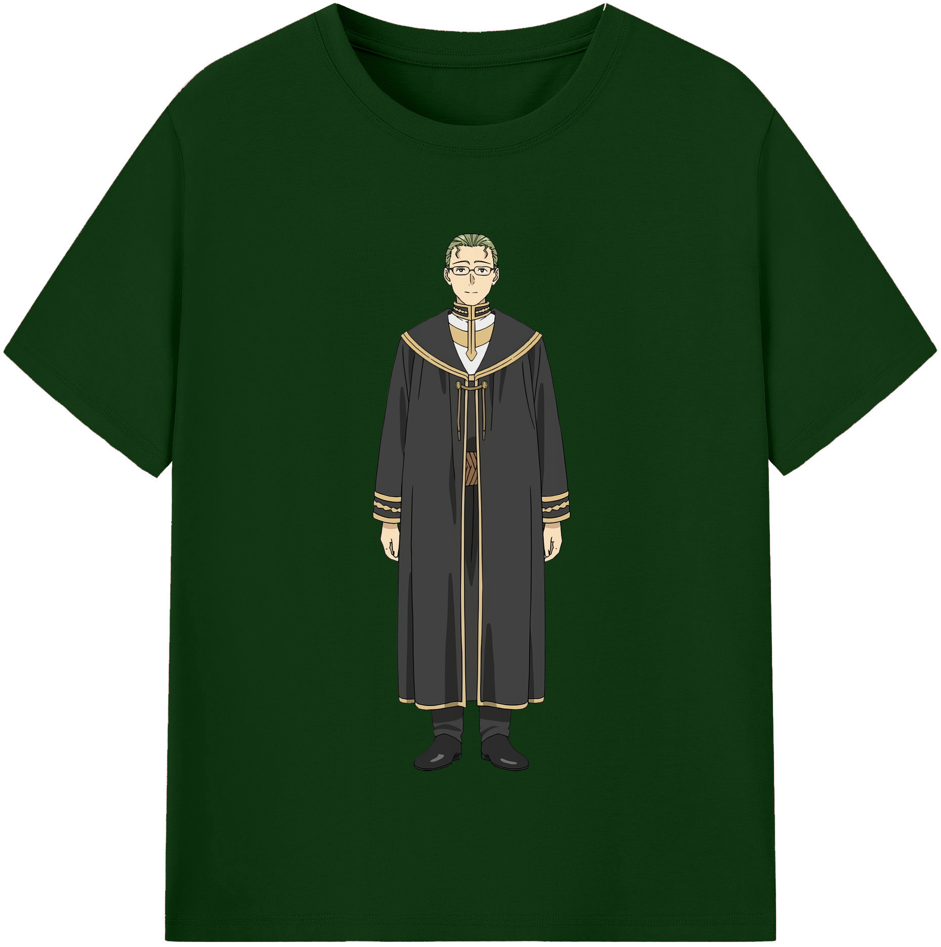 （画像用） 葬送のフリーレン Frieren 綿100％半袖Tシャツ（フロントプリント）